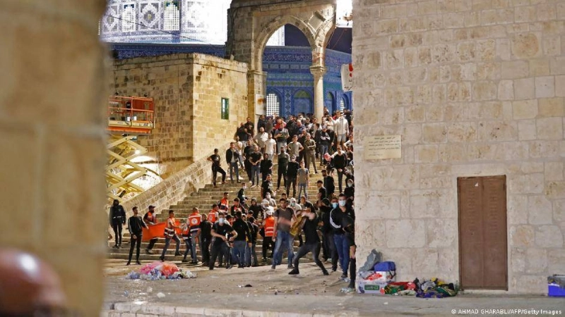 اشتباكات واسعة في القدس (مكة)