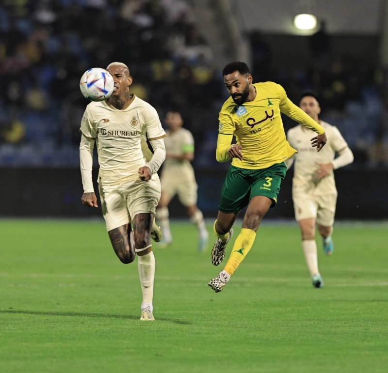 من لقاء الخليج والنصر