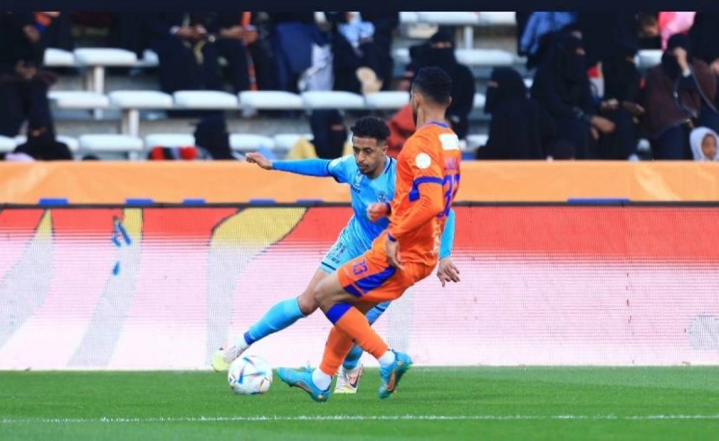 من مباراة الباطن والفيحاء