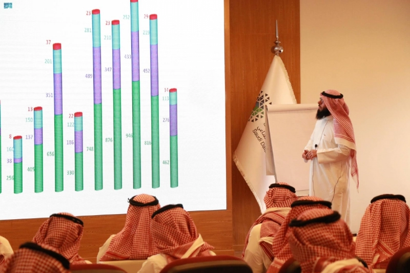 موظفون حكوميون خلال أحد التدريبات (مكة)