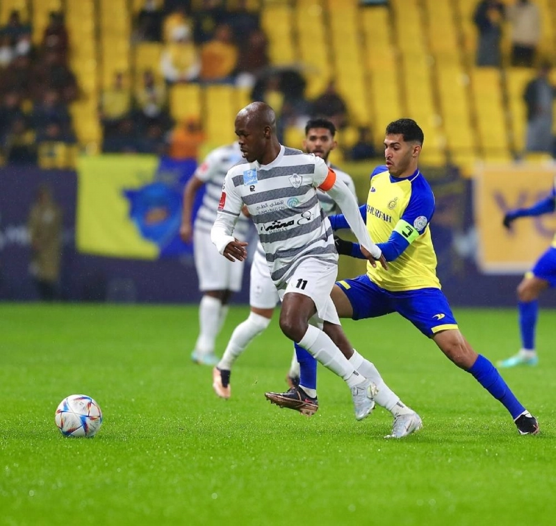 الطائي والنصر بالجولة الماضية