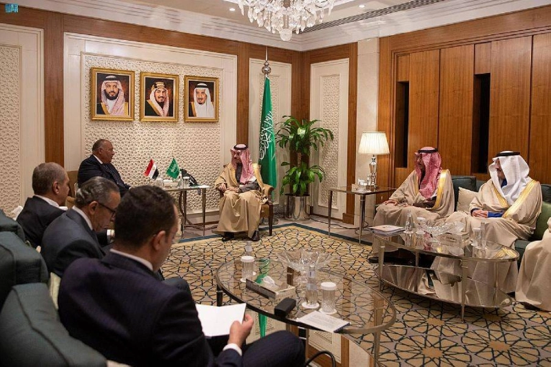 اللقاء الوزاري السعودي المصري بالرياض (مكة)