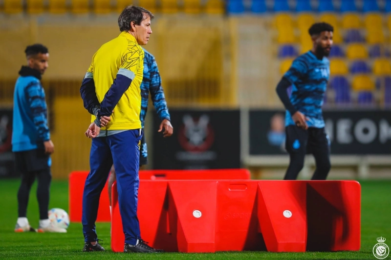 النصر يستعد للمباراة