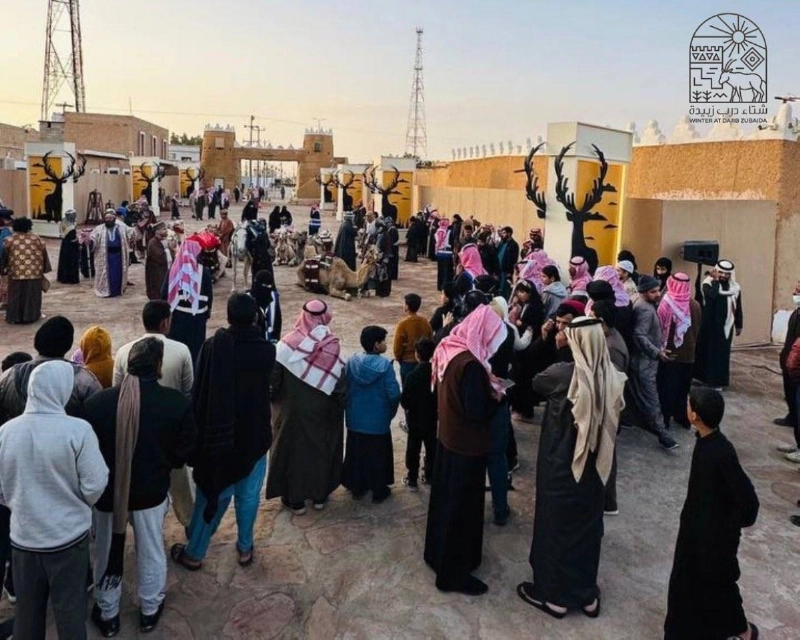 من فعاليات مهرجان شتاء درب زبيدة بالمحمية (مكة)