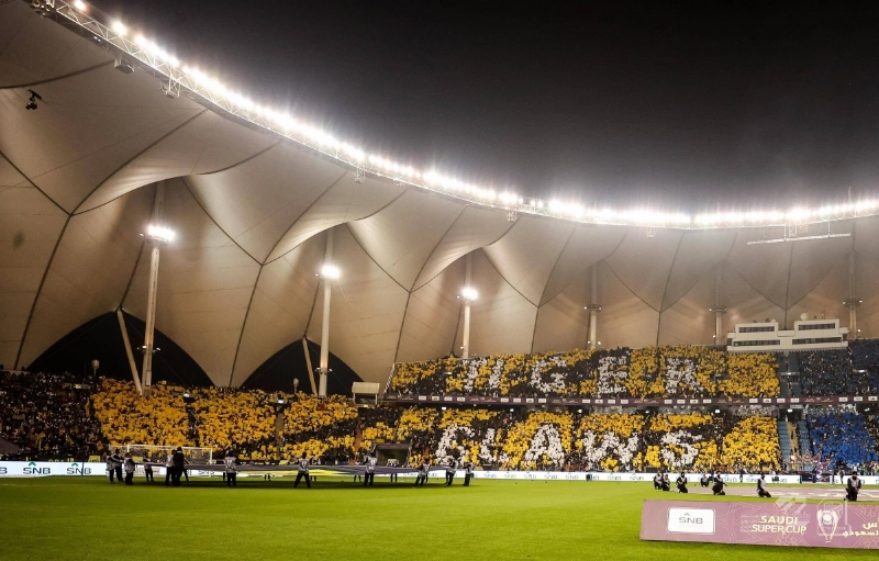 تيفو الاتحاد أمام النصر