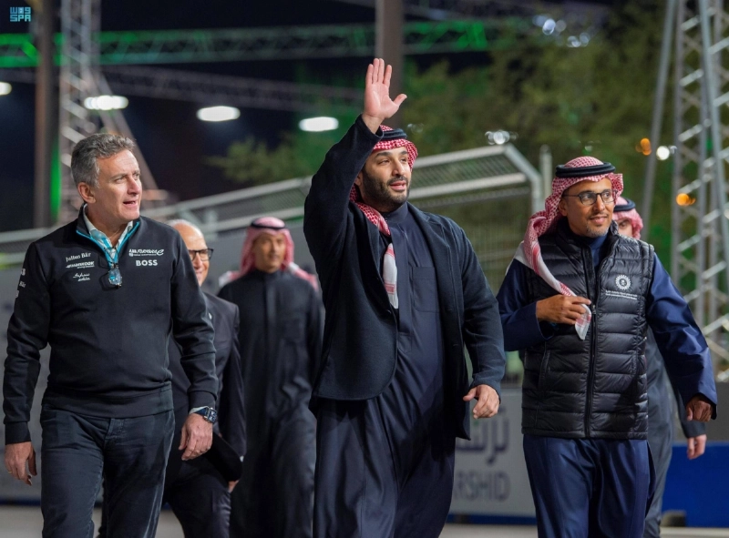 الأمير محمد بن سلمان محييا الحضور (واس)