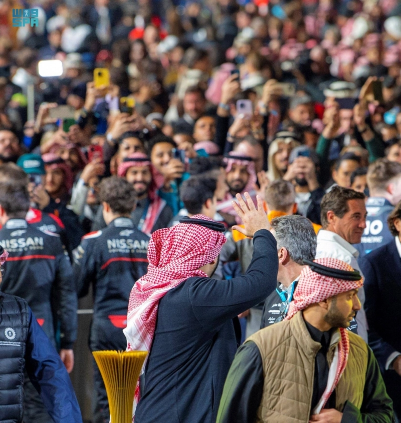 الأمير محمد بن سلمان محييا الحضور