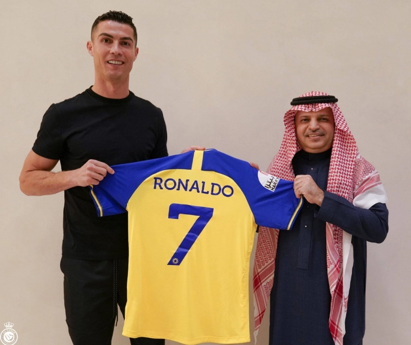 رونالدو بعد انتقاله للنصر