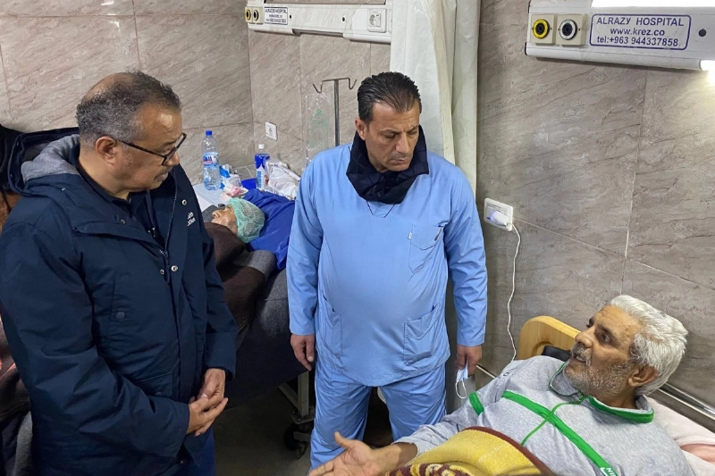 جراح وآلام في المستشفيات ومراكز الإيواء