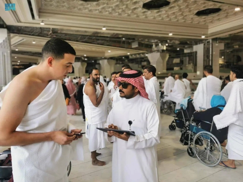 من أعمال المسوحات الميدانية بالحرم (مكة)