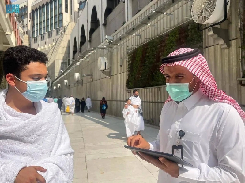 من أعمال المسوحات الميدانية بالحرم (مكة)