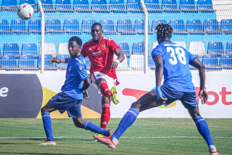 من مباراة الأهلي والهلال السوداني