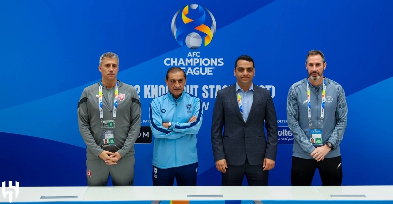مدربو الفرق المشاركة في ربع النهائي