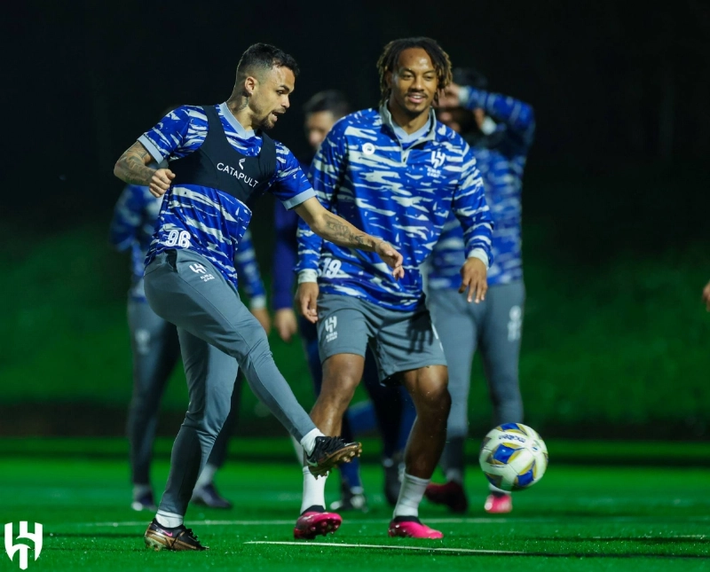 من تدريبات الهلال