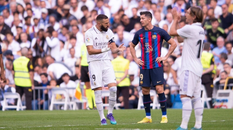 جانب من مواجهات ريال مدريد وبرشلونة