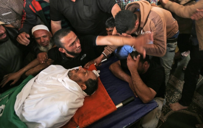 تشييع شهيد فلسطيني (مكة)