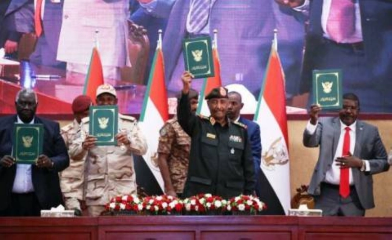 أرشيفية لتوقيع الاتفاق الإطاري السوداني (مكة)