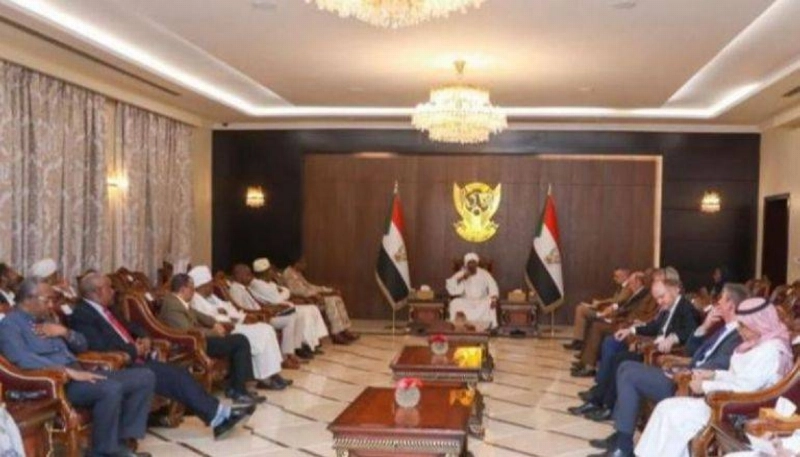جانب من اجتماع القوى السياسية السودانية (مكة)