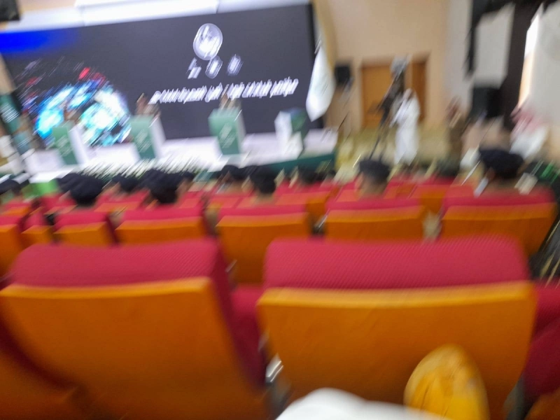 من المؤتمر الصحفي لقيادات قوات أمن العمرة (مكة)