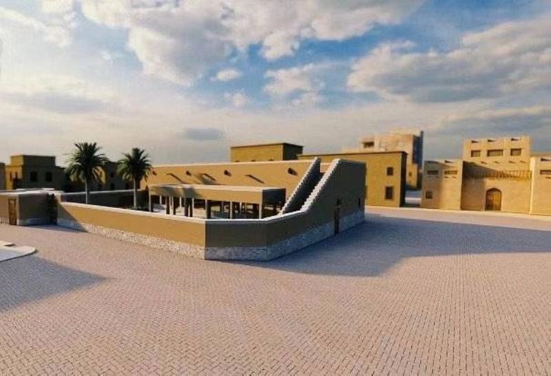مسجد القلعة في حوطة بني تميم بالرياض (مكة)
