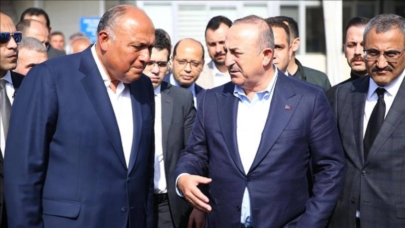 وزيرا خارجية مصر وتركيا (مكة)