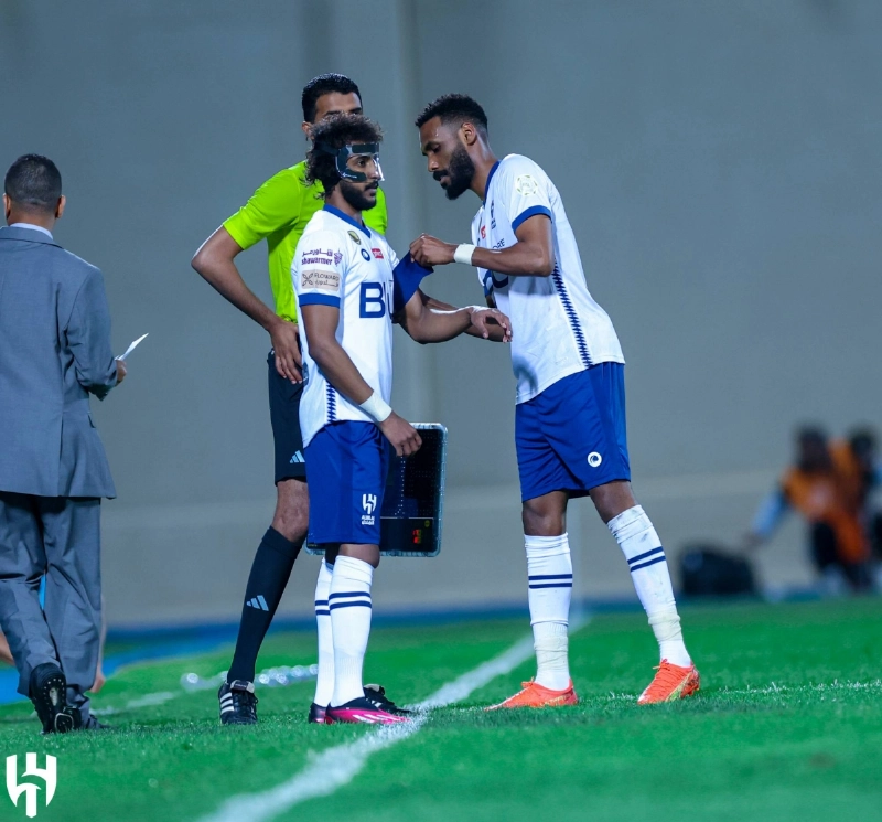 مباراة الباطن شهدت عودة ياسر الشهراني