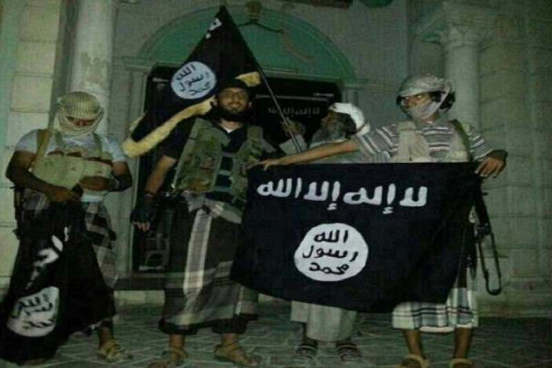 عناصر من تنظيم القاعدة اليمني (مكة)