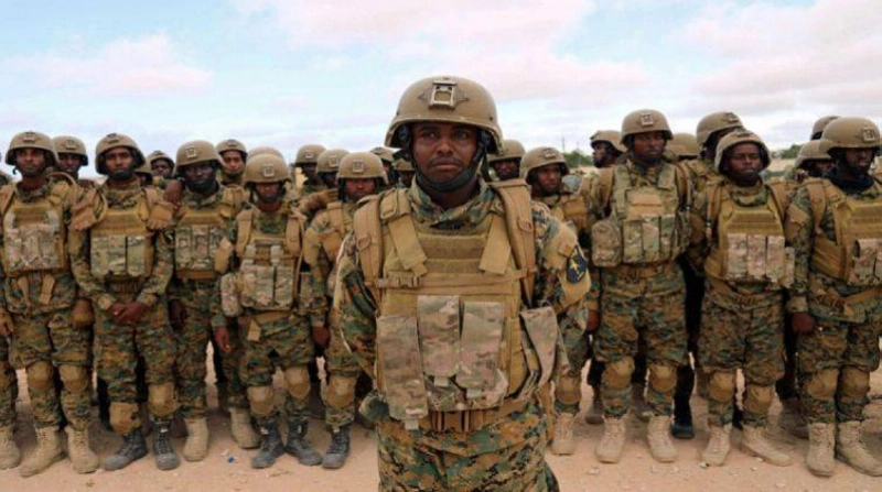 عناصر من الجيش الصومالي (مكة)