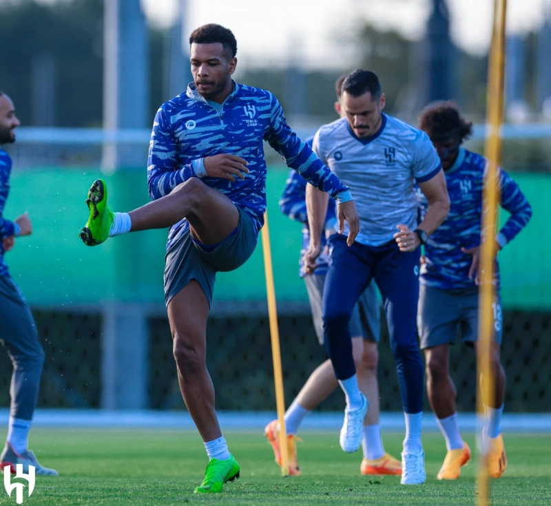من استعدادت فريق الهلال لنهائي آسيا (مكة)