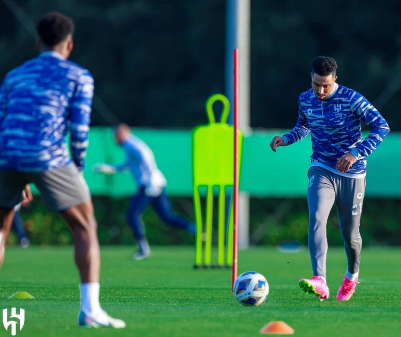 من استعدادت الهلال لنهائي آسيا (مكة)