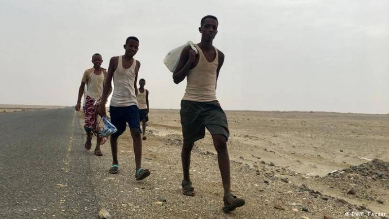 أفارقة يصلون إلى اليمن (مكة)