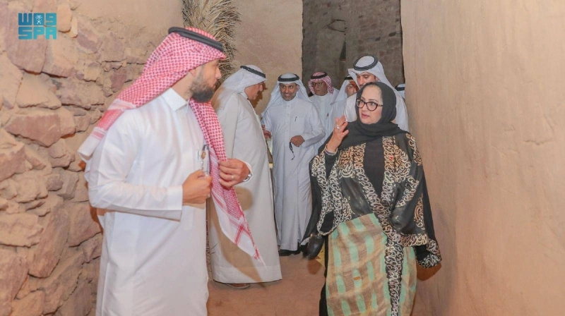 من الجولة السياحية لوزراء الصحة (مكة)