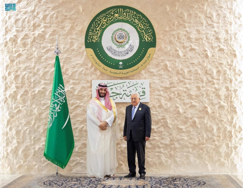 ويرحب بالرئيس الفلسطيني