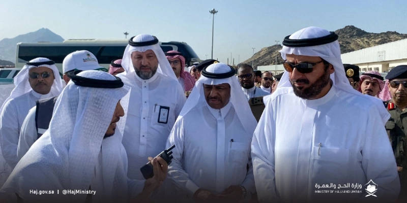 الربيعة خلال تدشينه الفرضية (مكة)