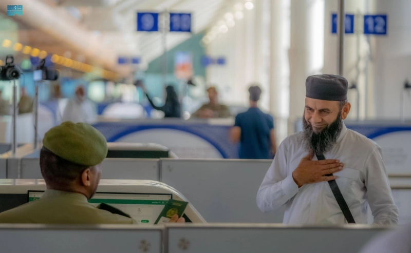 حاج باكستاني ينهي اجراءاته (مكة)