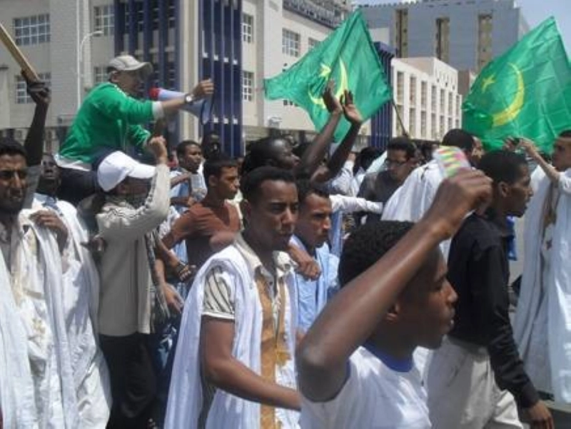 جانب من احتجاجات موريتانيا (مكة)