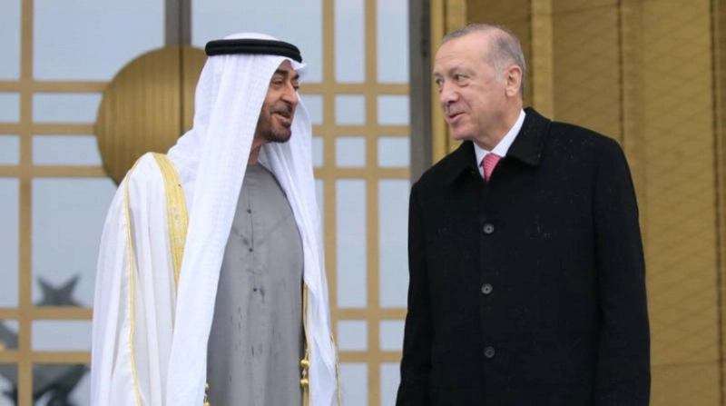 الرئيسان التركي والإماراتي (مكة)