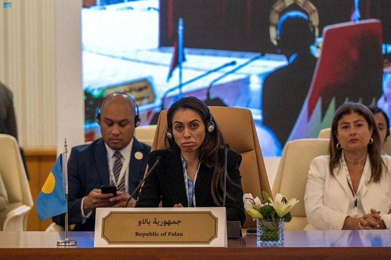 وزيرة الخارجية لدولة بالاو