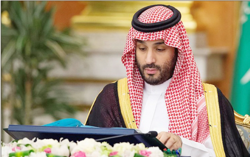 الأمير محمد بن سلمان مترئسا مجلس الوزراء