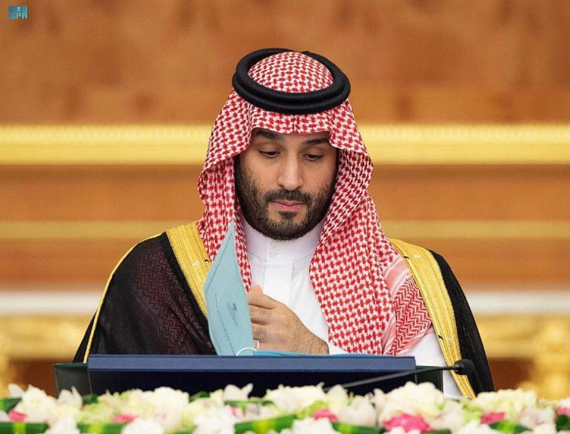 ولي العهد لدى ترؤسه جلسة مجلس الوزراء