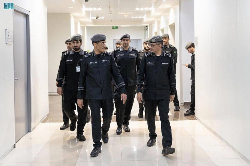 الفارس خلال جولته (مكة)