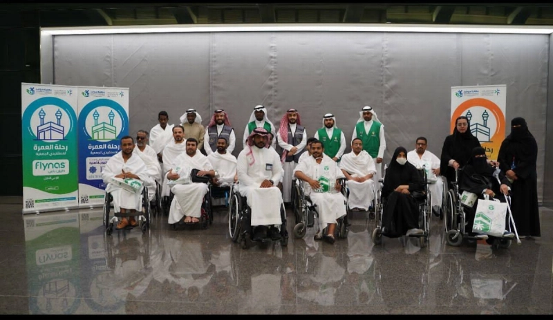 عدد من المعاقين في الحج (مكة)