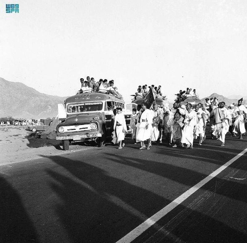 قوافل الحج قديما (واس)
