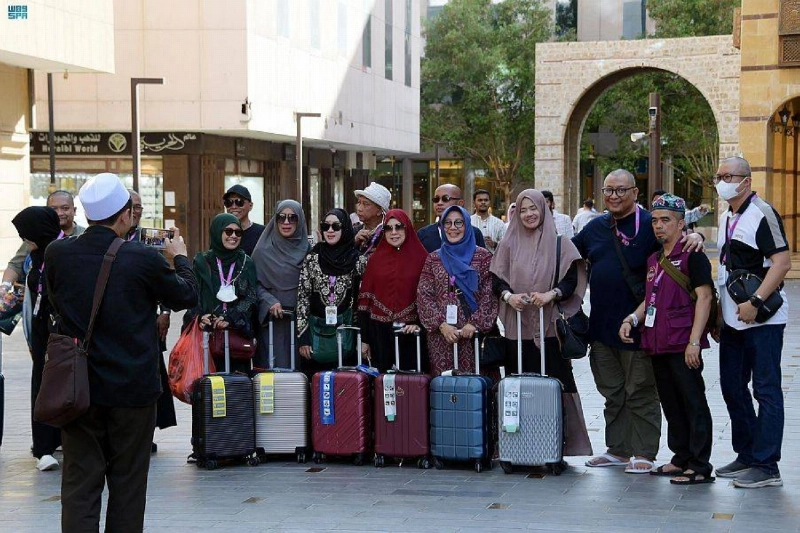 صورة للذكرى قبل العودة (مكة)