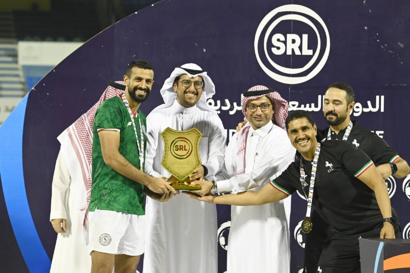 تتويج الاتفاق بدوري الرديف