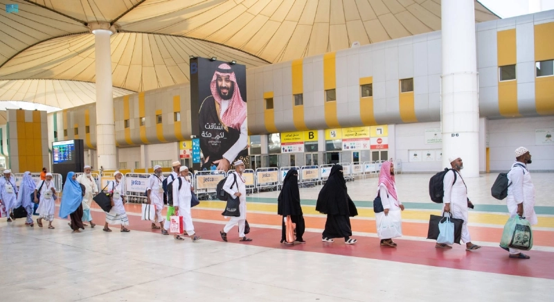 من داخل مطار الملك عبدالعزيز (مكة)