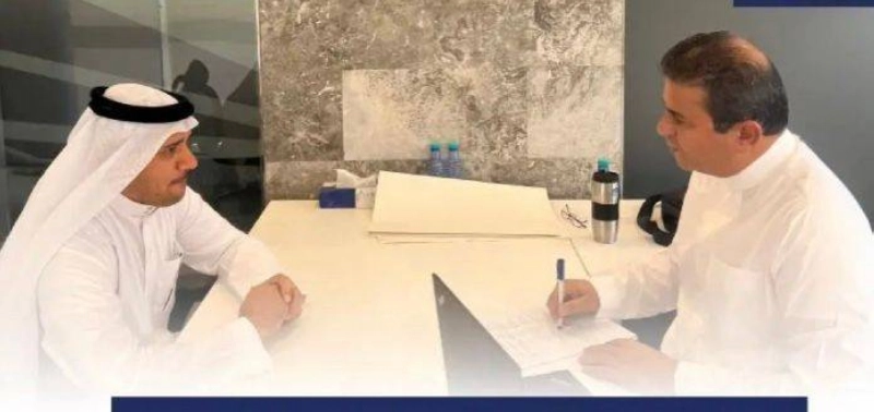 إجراء الاختبار للمتقدم غرمان الشهري