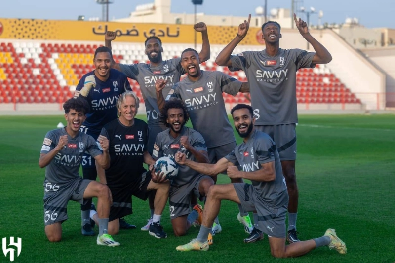 من تدريبات الهلال