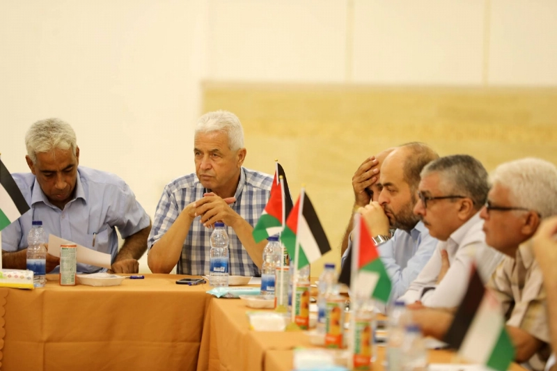 اجتماع للسلطة في غزة (د ب أ)