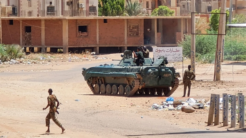 جانب من اشتباكات السودان (مكة)